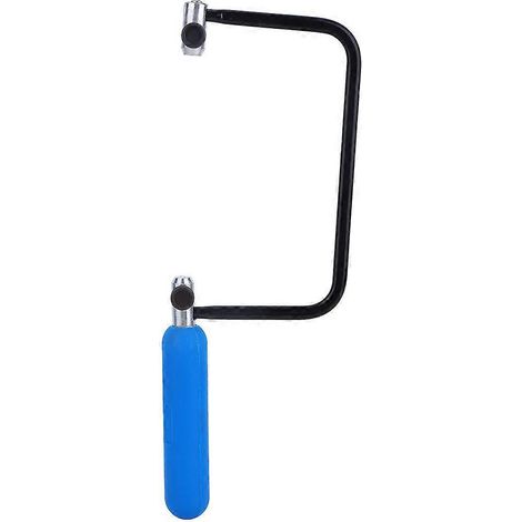 Scie à métaux réglable en forme de U, cadre en arc, outil de coupe pour la fabrication de bijoux DIY (BS300) (1/5)