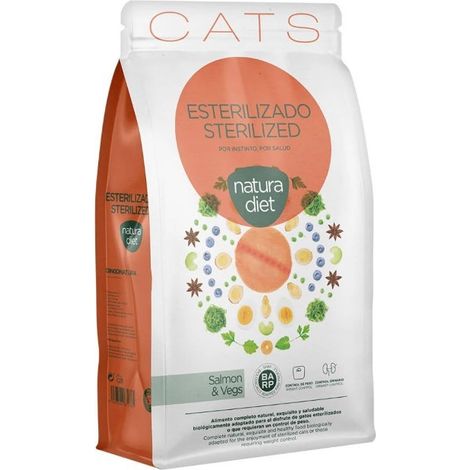 NATURA DIET CHAT Saumon stérilisé 400 g
