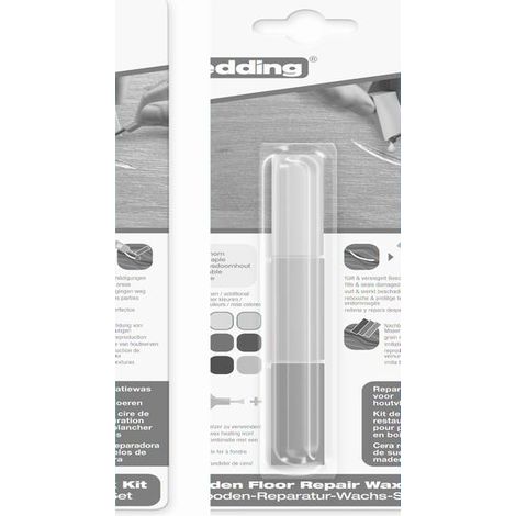 Edding 8902 kit de ceras para parqué haya arce