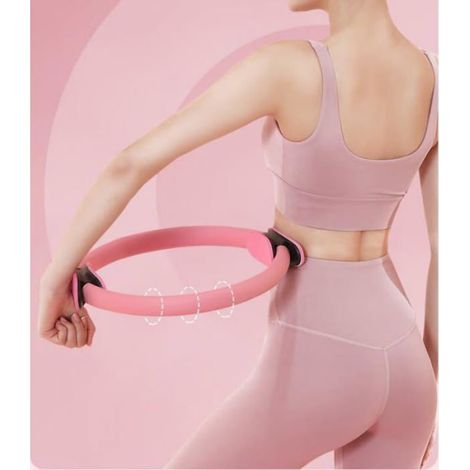 Cercle de Pilates Yoga – Accessoire de fitness – Cercle de Pilates conçu pour les débutants – convient aux hommes et aux femmes éq (1/4)