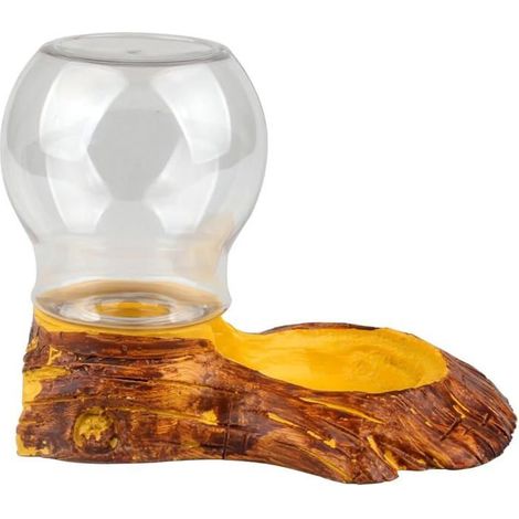 Reptile Distributeur Automatique d'eau Tortue Alimentation des Tortues Bol d'eau pour Animaux de Compagnie Jaune (1/5)