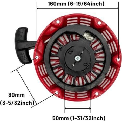 Lanceur GX160 Démarrage par traction 28400-Z4M-306ZB pour GX120 GX200 4.0 5.5 6.5 6.5 hp Démarreur de rembobinage 3000 Watt Groupe électrogène