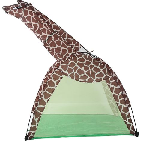 Tente de jeu girafe pour enfants, design unique sur l'espace et les planètes, tente de jeu style dessin animé (1/5)