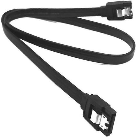 Câble SATA 3.0 SATA III 6 Gbit/s pour disque dur SATA, SSD et graveur de CD - 100 cm (1/4)