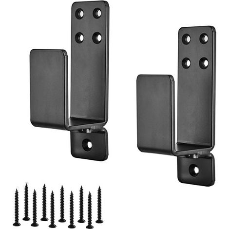 Chiusura per porta resistente con barra di sicurezza, confezione da 2 pezzi (1/5)