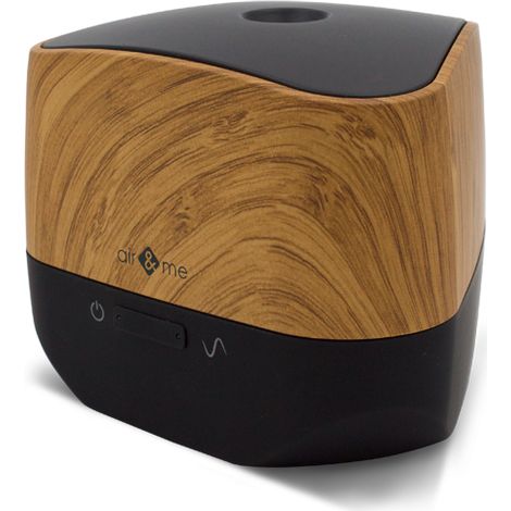 Diffuseur AIROM effet bois air&me, Design unique, il fonctionne par Vapeur froide par ultrasons (1/5)