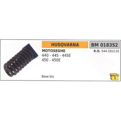 Antivibrante a molla HUSQVARNA motosega 440 445 445E 450 450E 018352