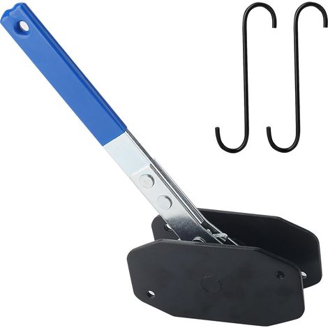 Outil de Compression d'Étrier de Frein 4 en 1 avec Écarteur à Piston à Cliquet Rotatif 360° - Outil Universel pour Pistons Simple, Double et Quadruple - Réparation Automobile Sûre et Efficace (1/5)