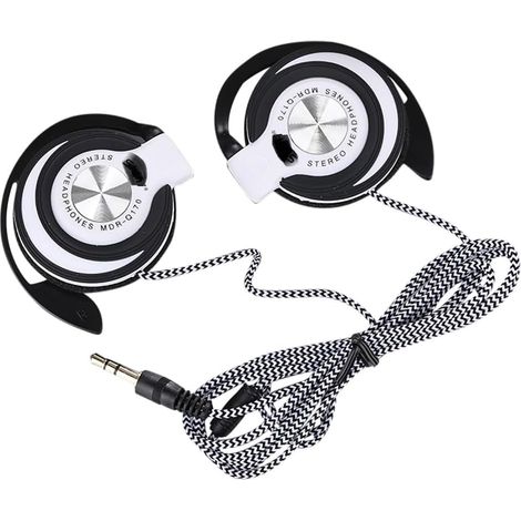 Casque o filaire supra-auriculaire, 3,5 mm, basses puissantes