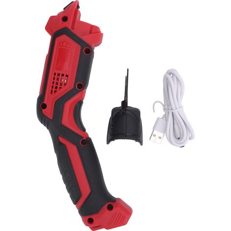 Ciseaux électriques de coupe de tissu, coupeur portatif sans fil Rechargeable pour éponge de tapis en matériau souple (1/5)