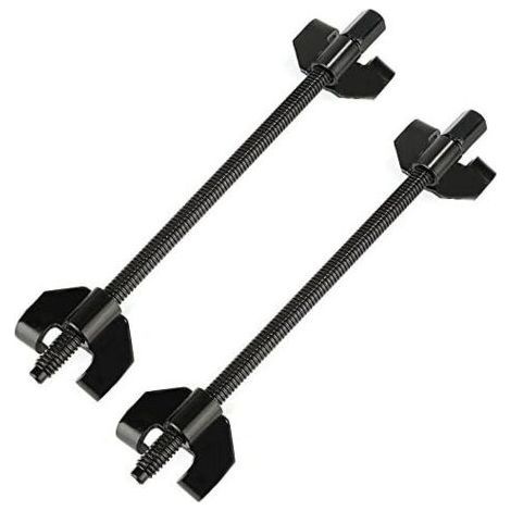 Ensemble de 2 amortisseurs à ressort de compresseur, dissolvant de ressort manuel spécial 380 mm pour suspension de voiture (1/4)