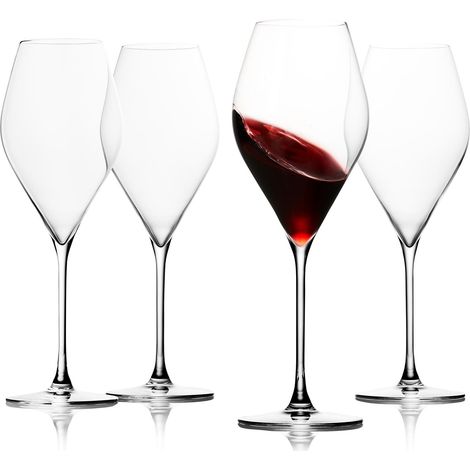 Copas de vino tinto Duka Swan, juego de 4 piezas, 500 ml. (1/4)