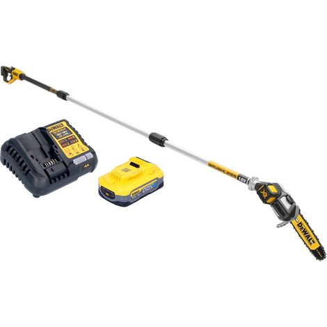 DeWalt DCMPS 567 H1 Elagueuse sur perche sans fil 18 V Brushless + 1x batterie Powerstack 5,0 Ah + chargeur (1/5)