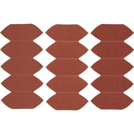 Irwin IW8083409 Mouse Sanding Finger Sheet Set 15 Piece IRWIW8083409 (1/2)