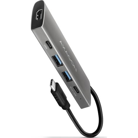 Concentrador de E/S USB-C 5 en 1/0,2 M HMC-5G2 AXAGON (1/4)
