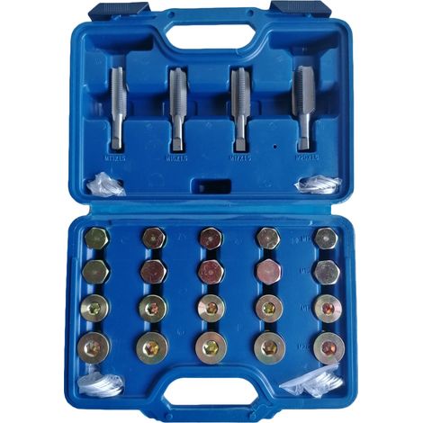 Coffret kit de reparation des bouchons de vidange de 13 - 15 - 17 et 20 mm (1/2)