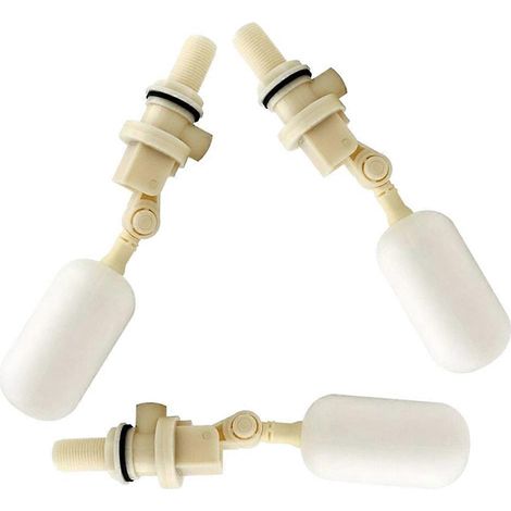 Vanne de niveau d'eau automatique pour l'élevage, vanne à flotteur en plastique, adaptée aux exploitations agricoles, lot de 6. (1/5)