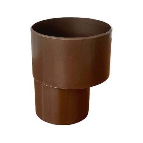 Riduzione ø100x80 (bicchiere sul ø maggiore) per pluviale : Colore - Rame antico
