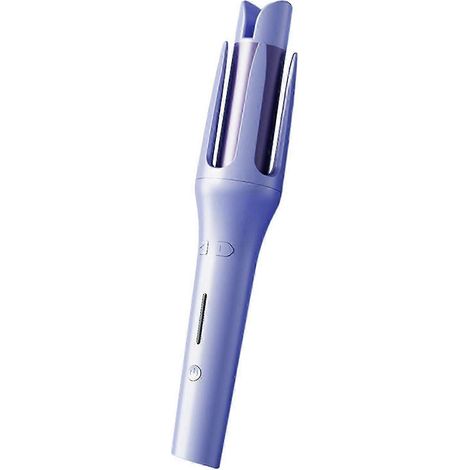 Fer à friser électrique automatique 32 mm à larges boucles, résistant à l'usure et anti-brûlure, pour la maison et les voyages, violet, prise UE SZRH A-YH (1/5)