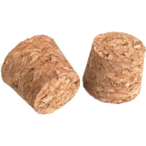 50 bouchons liège, bois, coniques - pour bouteille et carafe (1/5)