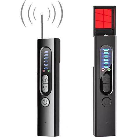 Wanzenfinder GPS Tracker Finder Drahtloser Kameradetektor Abhörschutz Persönliche Sicherheit Schwarz Kompakte Größe 1 Stück (1/5)