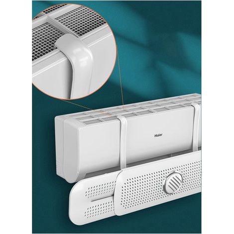 Paravientos retráctil para aire acondicionado salida de aire directa y resistente al viento, montaje en pared retiene el aire frío B (compra en el extranjero) (1/5)