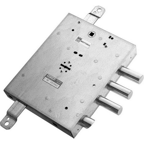 1PZ SERRATURA PORTE BLINDATE GARDESA APPLICARE D/M+S TRIP ART.89R571GD/S17 E.89