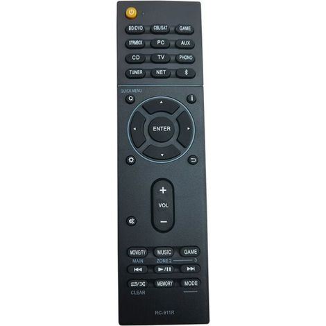 Replace RC-911R Remote Control for Onkyo AV Stereo Receiver TX-NR578 TX-DS787 TX-NR777 TX-NR686 HT-S7805 TX-RZ720 (1/4)