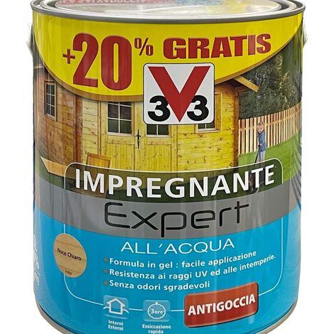 Impregnante Acqua Noce Chiaro Litri 3