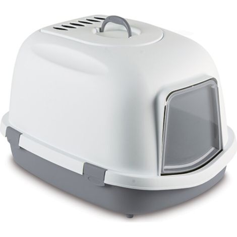 Triton Super Queen Katzenklo grau Stein