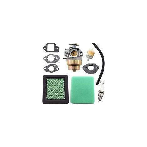 Carburateur compatible Honda GCV135/GCV160/GC135/GC160 + kit joints étanchéité + filtre à air pour tondeuses HRB216/HRR216/HRS216 (1/5)