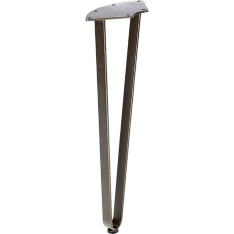 Haarnadelbein aus doppeltem Flachstahl, 40 cm, Stahl