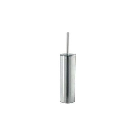 STILHAUS Porta Scopino Da Terra Inox Tondo