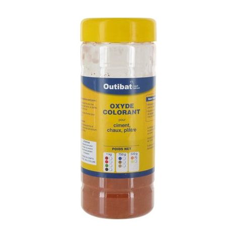 Colorant Ciment Orange Ocre Pigment Intense Pour Bétons Et Mortiers - Outibat