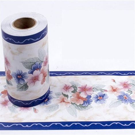 Frises Papier Peint Petite fleur rose 10 X 1000CM Moulure Murale Autocollant Murals Adhesif 10 x 10 cm Petite Fleur Rose STICKERS (1/5)