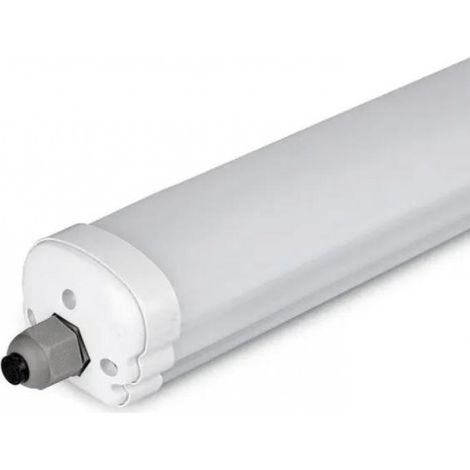Lámpara de techo LED V-TAC Serie G, 48 W, 120 lm/W, impermeable, 150 cm, blanco natural, IP65