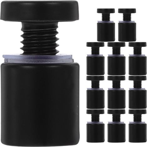 Abstandsschrauben schwarz hohl 12 Stück 12 x 20 mm zur