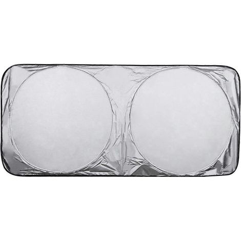 Pare-soleil de pare-brise pour voiture, isolation thermique, tissu argenté, housse pare-soleil pour pare-brise de voiture