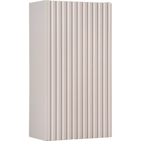 Mueble de almacenaje para baño VANO – Color marrón congo – L30 × P57 × H18 cm – Para colgar
