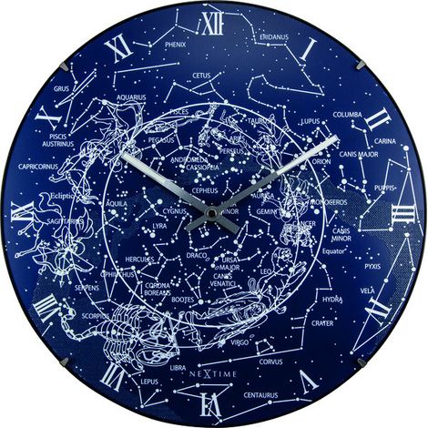 Nextime Wanduhr Milky Way Dome Ø 35 cm Wanduhren (1/4)