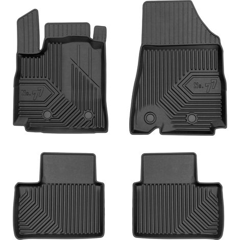 Tapis de Sol de Voiture pour Renault Arkana 2019-2025 TPE Imperméable Noir 4Pcs (1/5)