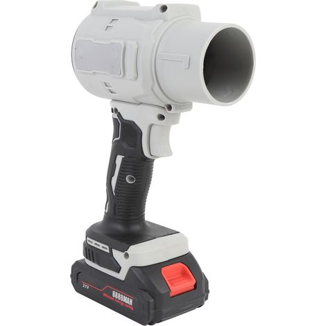 Souffleur à feuilles sans fil compact 130000 tr/min multifonction portable à main pour poussière avec batterie 8,888 Ah extérieur prise UE (1/5)
