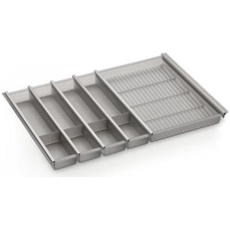 Naber Cuisio 80 G, Besteckeinsatz, graphit-transluzent (1/2)