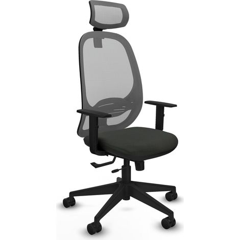 Chaise ergonomique piqueras y crespo Cilanco noir mousse haute densité (1/2)