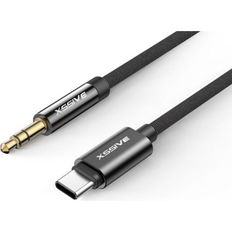 1.2 Meter Audio Kabel 3,5mm Jack Aux Kabel Stecker zu Type-C