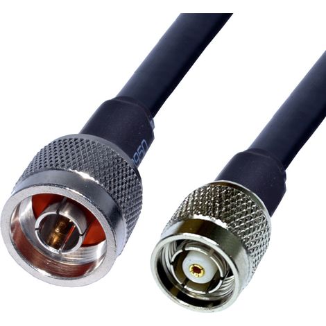 Antennenkabel N-Stecker / RP TNC-Stecker RG58 5 m