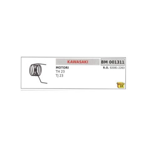 Muelle equilibrador de arranque para desbrozadora KAWASAKI TH23 - TJ23 92081-2263