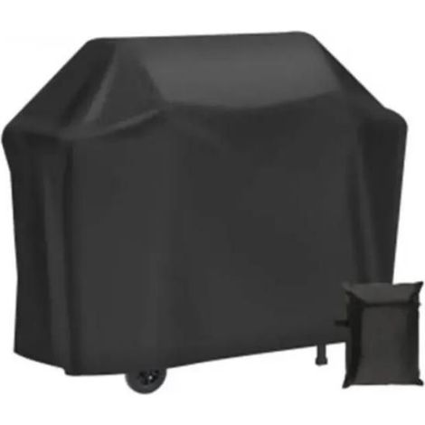 Housse De Protection pour Barbecue Haute Qualité Toile Oxford 210D L 100 x l 66 x h 80 cm couleur-noir (1/5)