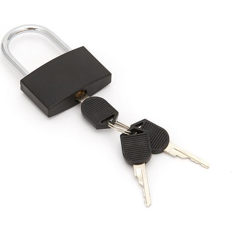 1pcs 28mm, Noir serrure de coffre avec clé, cadenas de coffre, mini cadenas colorés, cadenas de coffre avec 2 clés, pour bagages bagages sac de voyage Journal (1/5)
