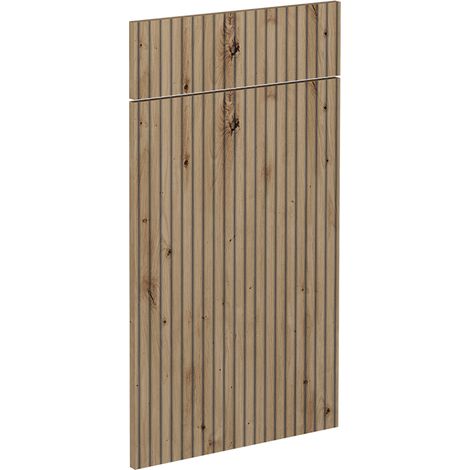 Küchenfront R-Line, Artisan-Eiche, 39.6 x 70.8 cm Möbelfront für den Schubunterschrank, Vicco (1/5)